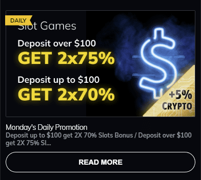 Buzzluck Casino daily bonus