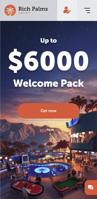 Rich Palms Casino Welcome Bonus