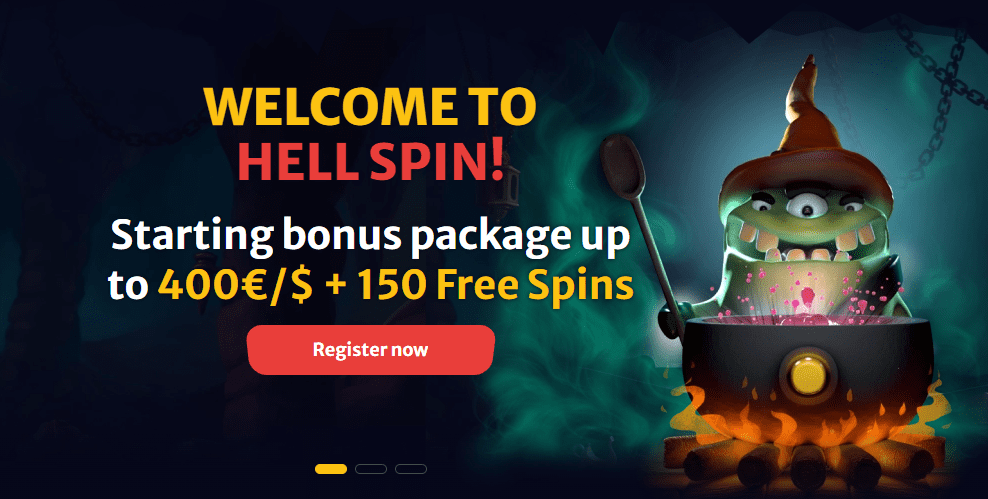 Hell Spin Casino welcome bonus