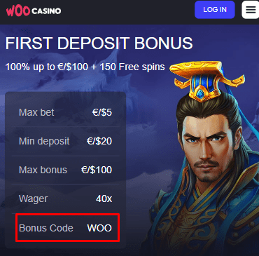 Woo Casino Bonus Codes