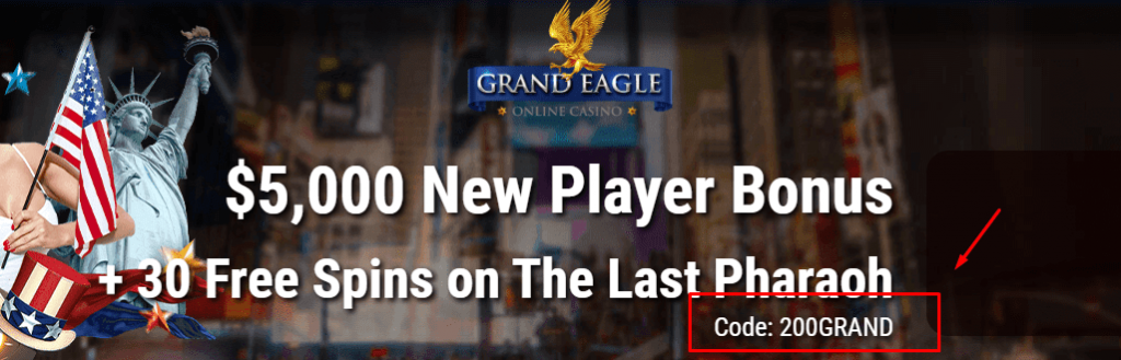 Grand Eagle Casino No Deposit Bonus