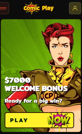 Comic Play No Deposit Bonus