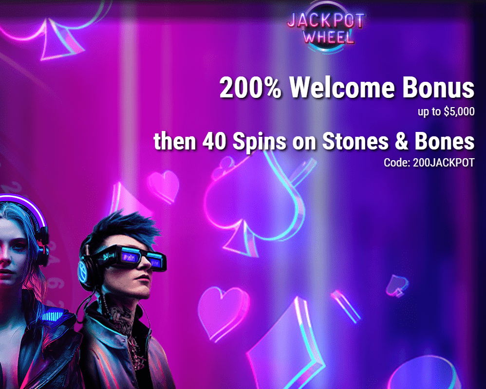 Jackpot Wheel Casino Welcome Bonus