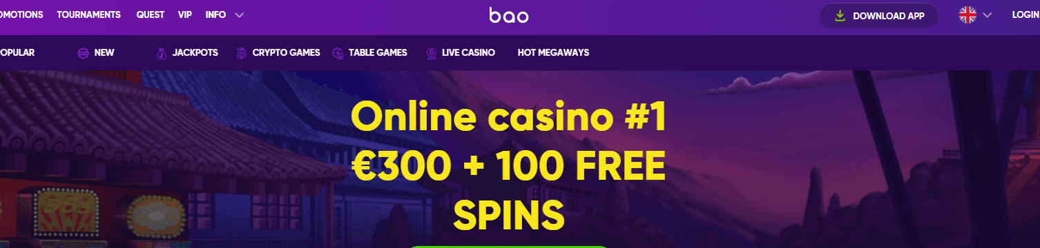 Bao Casino No Deposit Bonus