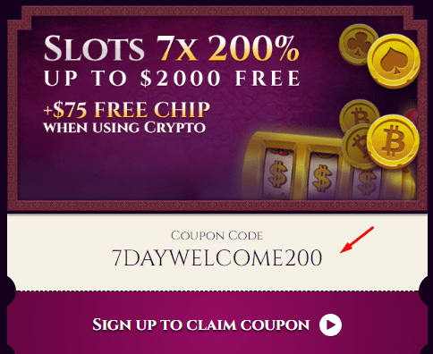 Aladdins Gold Casino Coupon Codes