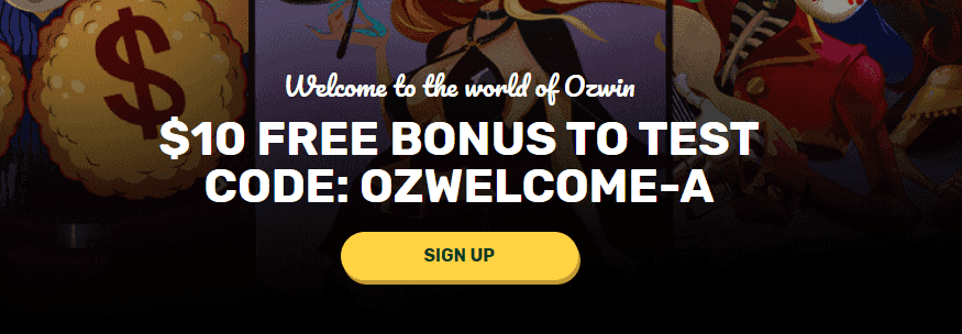 Ozwin Bonus Codes