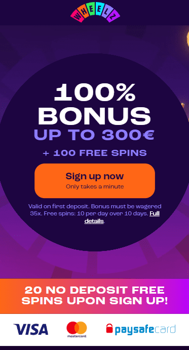 Wheelz Casino No Deposit Bonus