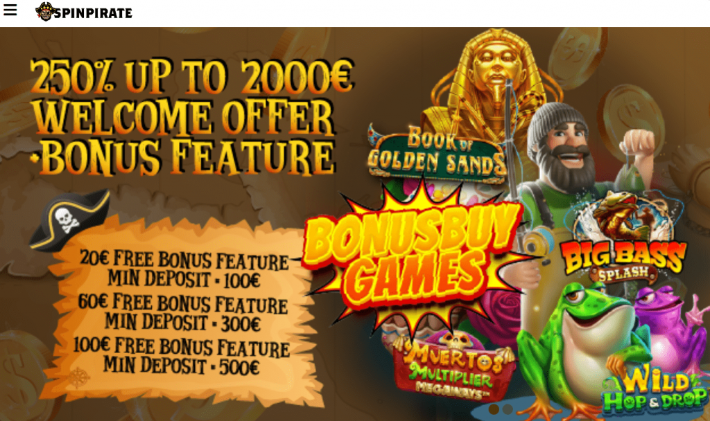 Spinpirate Casino No Deposit Bonus